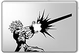 Goku Kamehameha Dragonball Z - Apple Macbook Laptop Vinyl Sticker Decal