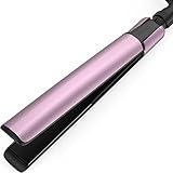 xtava Dual-Voltage Slim Jet Set Flat Iron Straightener, Rose
