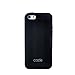 iPhone 5S, iPhone 5, Dual-layer Heavy Duty Matte Rugged Protective Cover Case with Credit Card Slot Holder for Apple iPhone 5 iPhone 5S by Cazle (Black)