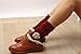 Yougao Women's Winter Lace Leg Warmer Crochet Knit Boot Socks