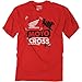 Factory Effex Unisex-Child Honda Paint Youth T-Shirt (Red, X-Large)