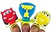 Disney Pixar Cars 3 Lightning McQueen Cruz and Piston Cup Lollipop Rings, 3 (1 Pack-3 Rings)