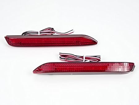 Amazon トヨタ アリオン 240 系 245 系 01y 07ｙ ４２連 Led リアバンパー ライト Ledリフレクター ランプ 反射板 リアバンパー リフレクター 240 245 リアバンパー 車 バイク