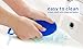 My Finger Control Mitts, Hand Protector Padded Mitts for Universal Fit on Any Hand, Blue