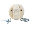 Amarine-made-White-2-Flush-Pull-Slam-Latch-for-Boat-Deck-Hatch-14-Door-Locking-Style