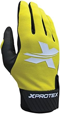 Xprotex 15 DINGR Batting Gloves (Pair), Yellow, Medium