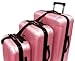 Traveler’s Choice Freedom 3-Piece Lightweight Luggage Set, Dusty Rose (20