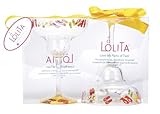 C.R. Gibson Lolita Acrylic Margarita Drinkware, Flip Flops, Set of 2