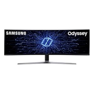 Samsung C49HG90DMU 124,20 cm (49 Zoll) Curved Gaming Monitor (3840 x 1080 Pixel, Ultra Wide 32:9 Format, 144hz, 1ms…