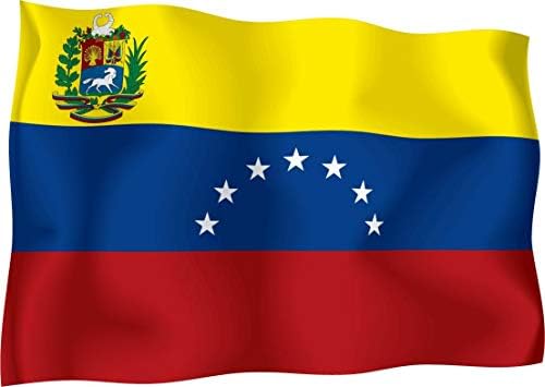 Venezuela Flag Vinyl Decal Sticker Waterproof Car Decal Bumper Sticker 5"