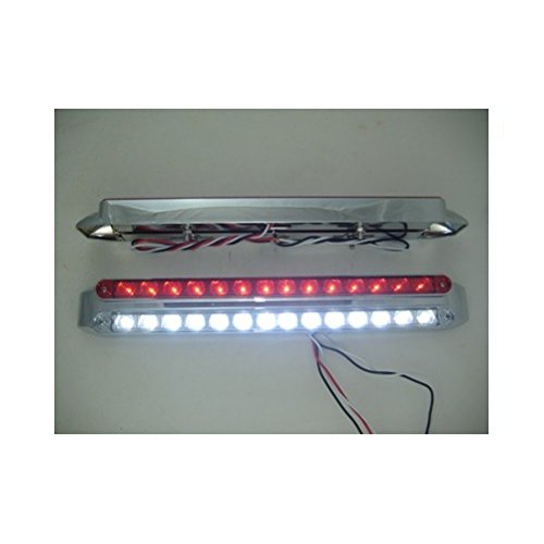 28 LED Combo Red Brake Stop Turn Tail Lights / White Reverse Back Up Lights