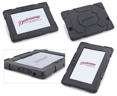 Devicewear Station: Protective Drop Resistant Heavy Duty Case for Kindle Fire HD 7" First Generation (Black)