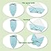 Alva Designed Stylish Baby Solid Bandana Drool Bibs for Boys and Girls 4 Pack of Super Absorbent Baby Gift Sets KSW01