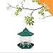 Bird Feeder By PetsN'all - Transparent, Hanging Bird Feeder in Hexagon Shape, Handles Up To 2.25 Lbs