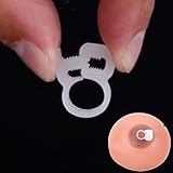 Apregies Nipple Fixed Clip for Flat Inverted Nipples Niplette Correction Clamps Corrector DIA 0.39-0.43inch