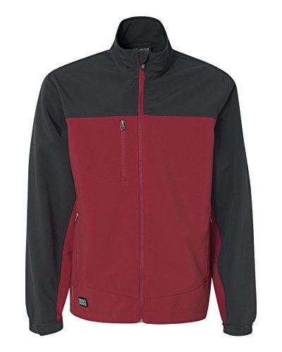 DRI Duck Men's Motion Softshell Work Jacket Red