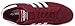 adidas Originals Men's Campus Fashion Sneaker, Collegiate Burgundy/White/White, 11 M US