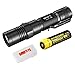 Nitecore MH10 1000 Lumens Rechargeable LED Flashlight w/Battery, Holster and Lumen Tactical Battery Box