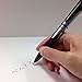 Pentel Twist Multi-Pen Energel, Needle Ballpoint Pen Ink + 0.5mm Pencil, Black/Red (BLW5-C)