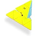 LiangCuber QY Toys Qiming Pyramid 3x3 Speed Cube Stickerless Pyraminx Puzzle Cubes
