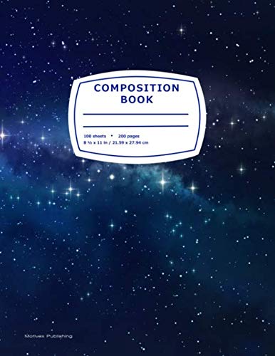 Composition Notebook: Stars in Space, College Ruled (Beyond Composition Notebooks)