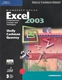 Microsoft Office Excel 2003: Comprehensive Concepts and Techniques by 