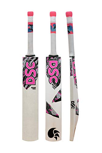 DSC Roar Terra Kashmir Willow Cricket Bat ( Size: 6, Ball_ type : Leather Ball, Playing Style : All-Round )