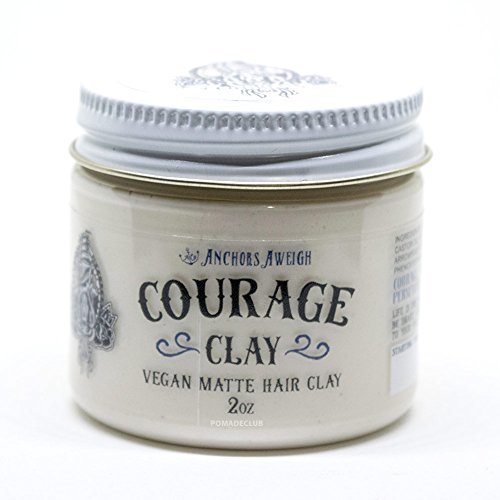 Anchors Hair Company Courage Clay - Natural Vegan Hair Clay (2.3 Oz)