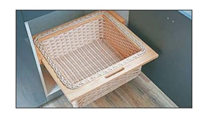 Buy Now Ever Modular Kitchen Wicker Natural Wood Basket 564 X