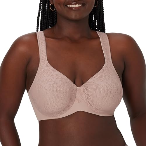Bali Minimizer, Coolest Smoothing Underwire Bra for Women, Evening Blush