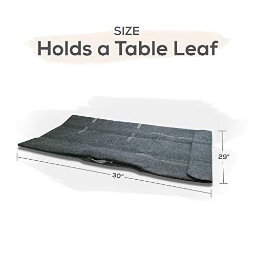 Dining Table Leaf Storage Bag Covers Ultra Soft and Thick Premium