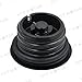 HTTMT MT249-039-R- Black Pop Up Gas Cap Vented Fuel Tank Cap REGULAR THREAD Compatible with 1982-2010 H-D Motorcycle