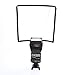 Foto4easy Foldable Universal Flash Diffuser Snoot Reflector Lambency For Canon Nikon (Large Size)