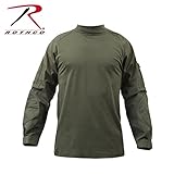 Rothco Combat Shirt, Olive Drab, X-Large