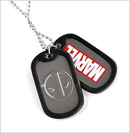 deadpool dog tag