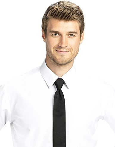 Formal Shirts Mens Regular Fit Solid Dress Shirt Or Tuxedo Shirt, 100% Luxe Microfiber, Point Collar - Style Bob