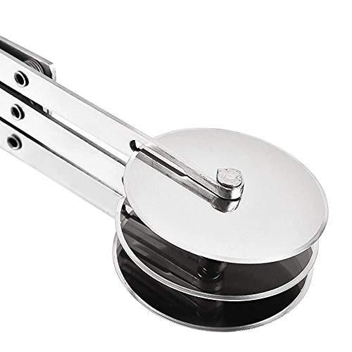 Expandable Pastry Cutter/Divider, 3 Wheel - Thumbnail 2