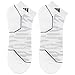 adidas Men's Superlite Prime Mesh Low Cut Sock (2-Pair), White/Clear Grey/Onix/Black/Light Onix, Large, (Shoe Size 6-12)