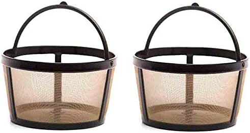 Adanse Canasta Reutilizable de 4 Tazas Filtro de Café de Repuesto Mr