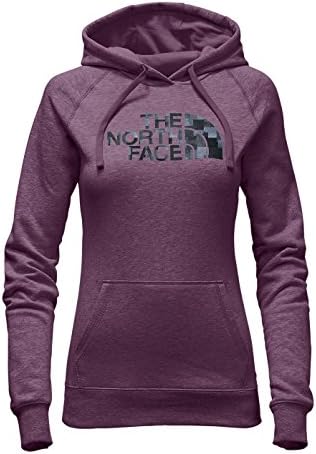 The North Face Women's Patterned Half Dome Pullover Hoodie Amaranth Purple Heather L