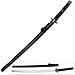 Anime Wooden Cosplay Replica Katana Sword Black Saya Costume Conventions Ready