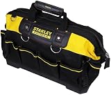 Stanley FatMax 18 Inch Technician Tool Bag Hard Waterproof Base Pockets view 2