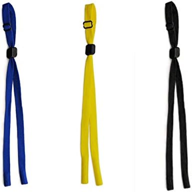 Maxloom 3pcs Cotton Sport Eyeglass Chain Sunglass Holder Strap Strings Lanyard 54cm