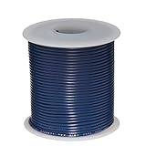 Remington Industries 26UL1007SLDBLU UL1007 26 AWG Gauge Solid Hook-Up Wire, 300V, 0.0190