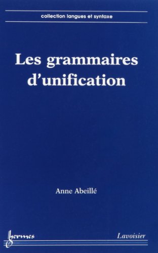 Les  grammaires d'unification