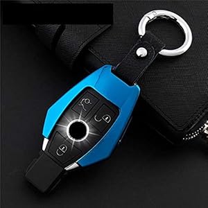 BENBENHU Voor Mercedes Benz C Klasse E Klasse E260l Glk Gla Cla Zinklegering+leer 2 3 Knoppen Autosleutel Beschermhoes…