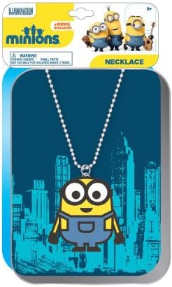 Disney Despicable Me Minions Printed Tin Case with Rubber Charm Bracelet