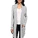 Womens Casual Open Front Drape Cardigan KSKW31127X 1301 HGRYWH 2X