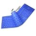 SIENOC USB 2.0 109Keys Flexible Silicone Washable Keyboard Full-Size Compatible for PC Laptop Win 7 32/64 Mac Color Blue