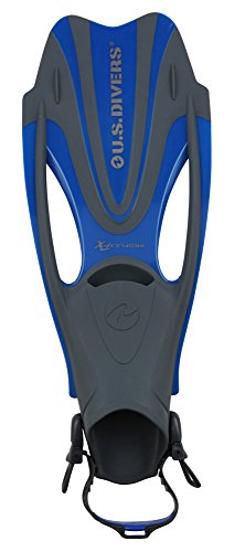 U.S. Divers Proflex Fx Scuba Dive Fins, Blue, Large 10-13